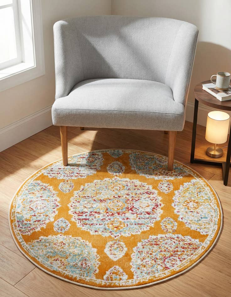 Detail image of 3' 3 x 3' 3 Paragon Round Rug