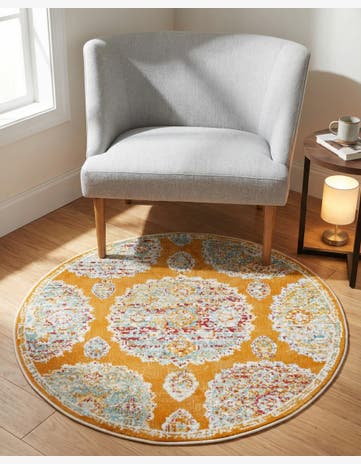 3' 3 x 3' 3 Paragon Round Rug
