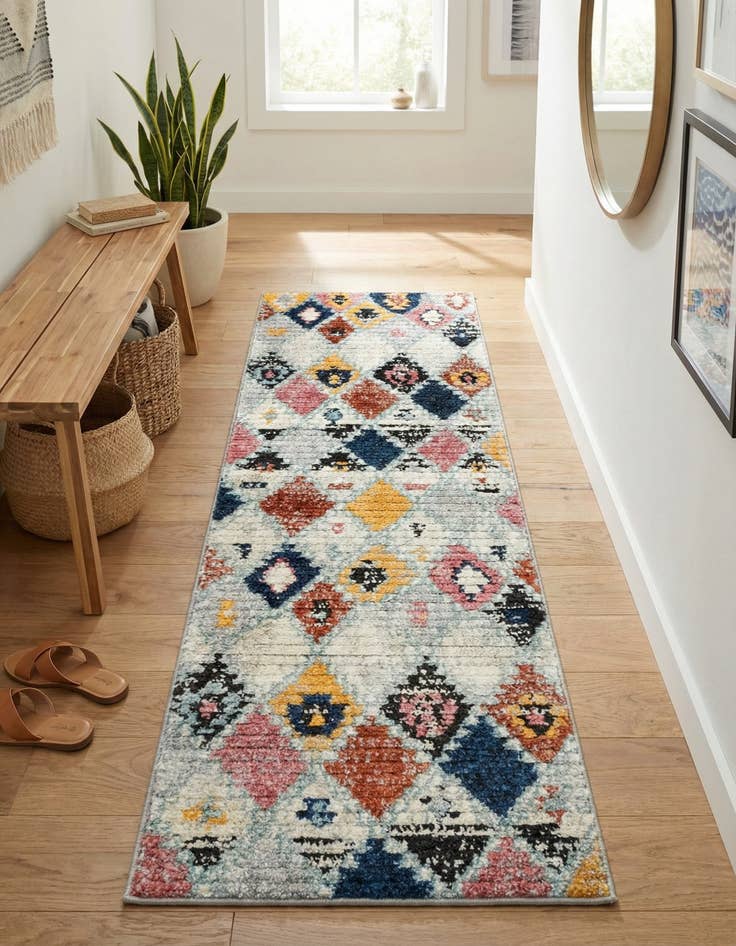 Detail image of 2' 2 x 6' Morocco Runner Rug