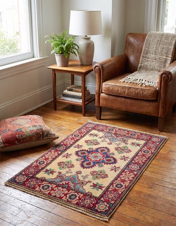 2' 1 x 3' 1 Hand Knotted Kazak Rug