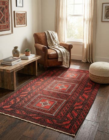3' 4 x 6' 6 Balouch Rug