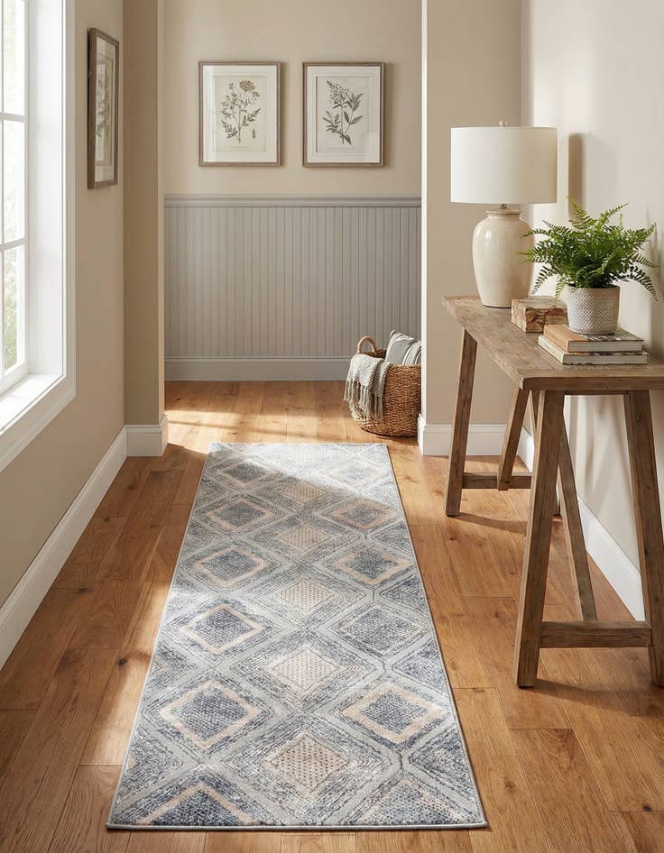 Detail image of 2' x 8' Caspian Runner Rug