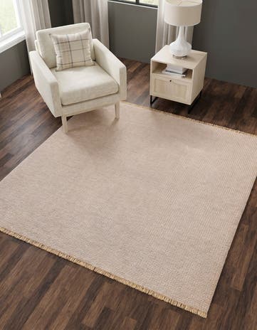 5' 1 x 5' 1 Cottage Farm Square Rug