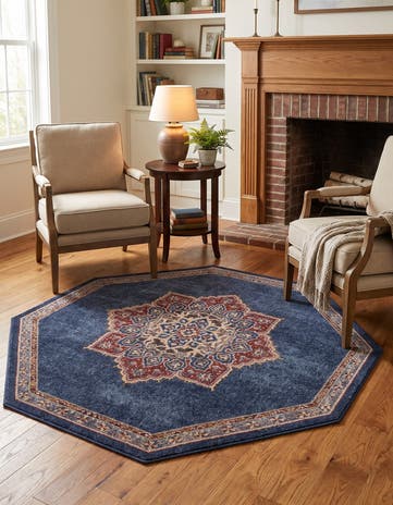 185cm x 185cm Arcadia Octagon Rug