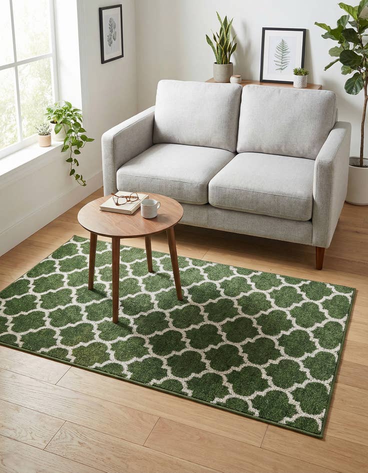 Detail image of 3' x 5' 3 Trellis Rug