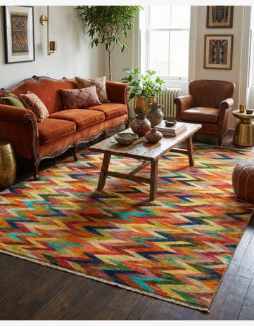 8' 3 x 9' 5 Hand Knotted Balouch Wool Rug