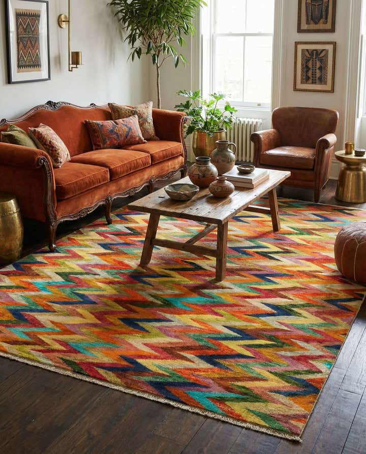 8' 3 x 9' 5 Hand Knotted Balouch Wool Rug