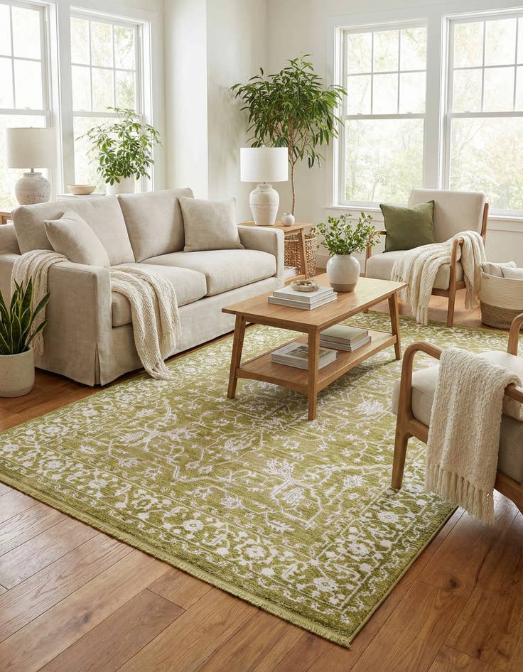 Detail image of 5' x 8' Modern Classical Rug