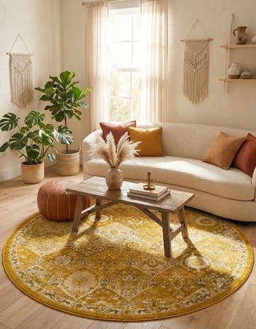 6' x 6' Madeline Round Rug