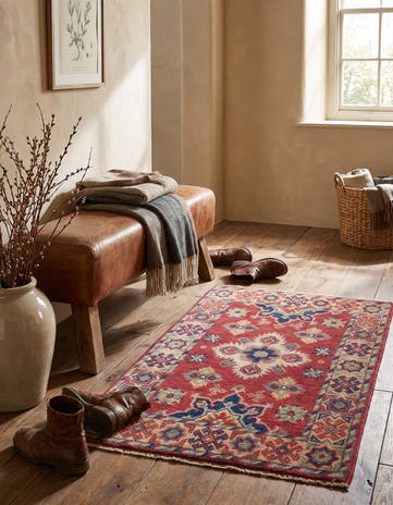 1' 11 x 3' 1 Hand Knotted Kazak Rug