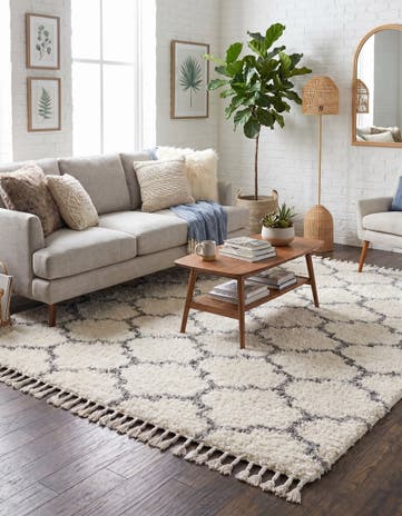 8' x 8' Athena Shag Square Rug