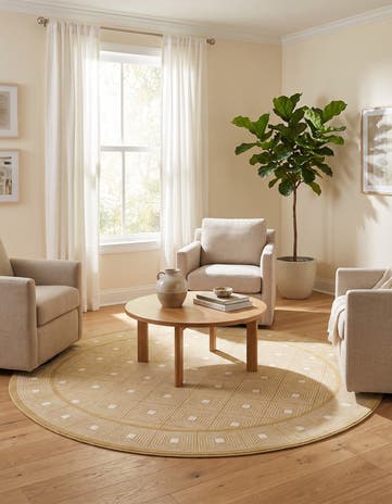 6' x 6' Aakaar Round Rug