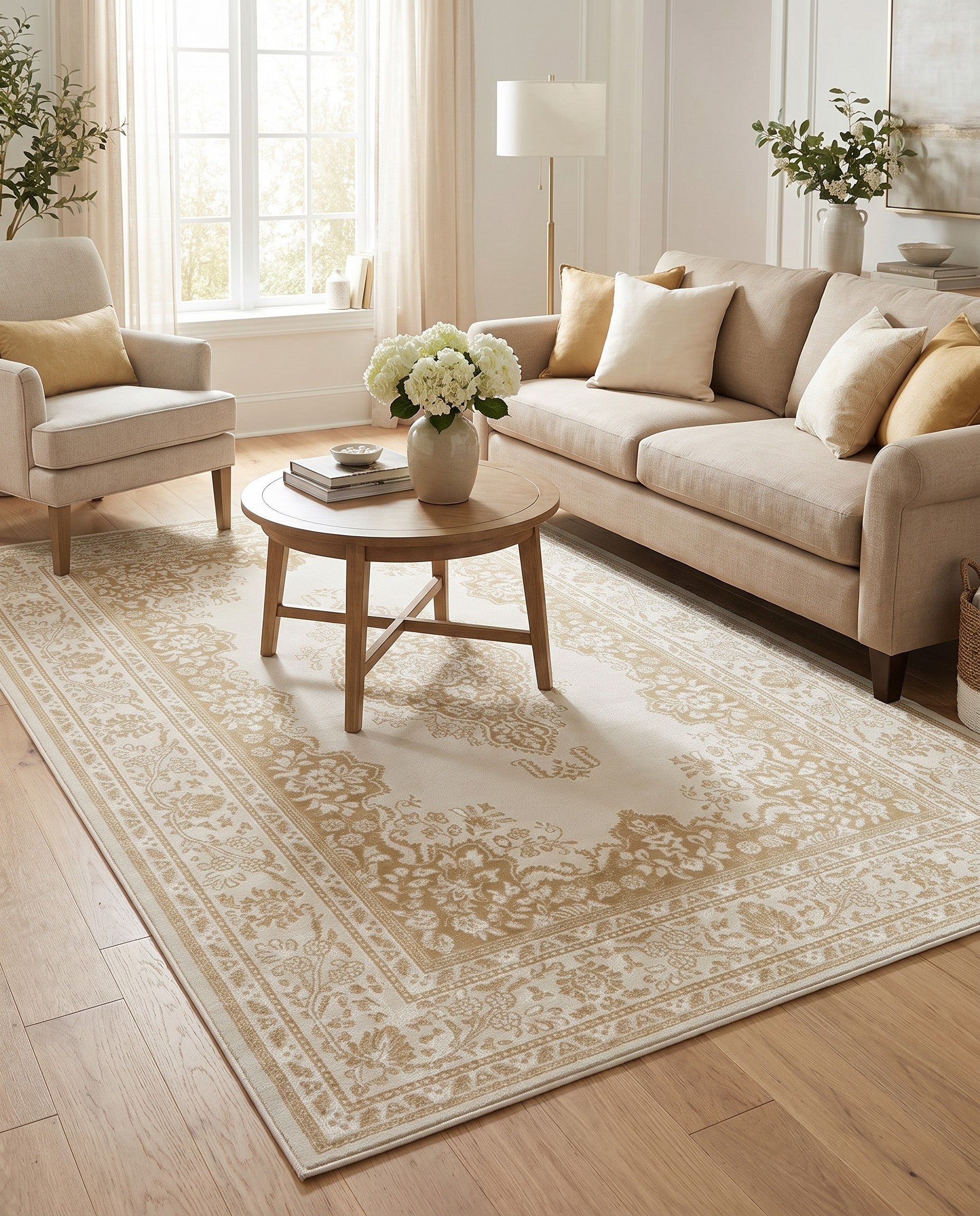 5' 3 x 8' Nain Design Rug