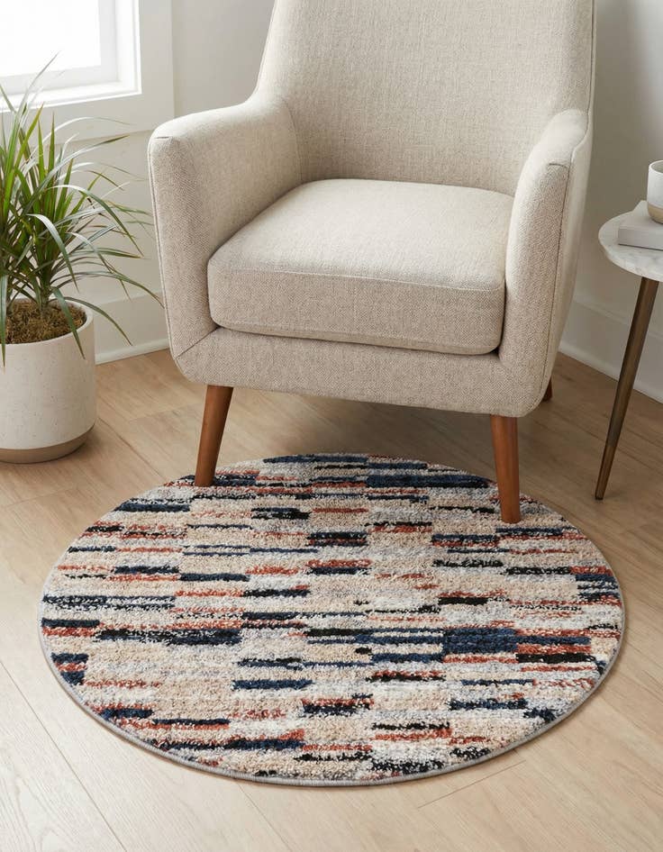 Detail image of 3' x 3' Tucson Round Rug