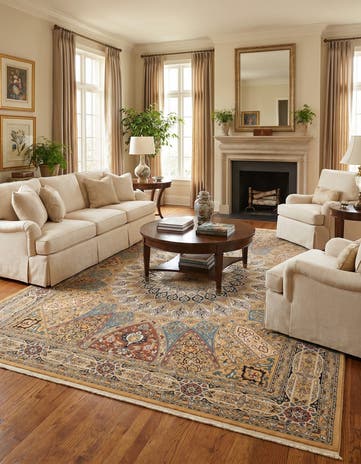 10' x 13' Nain Design Rug