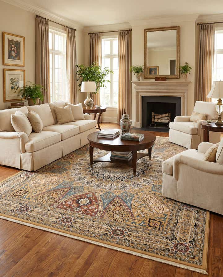 10' x 13' Nain Design Rug