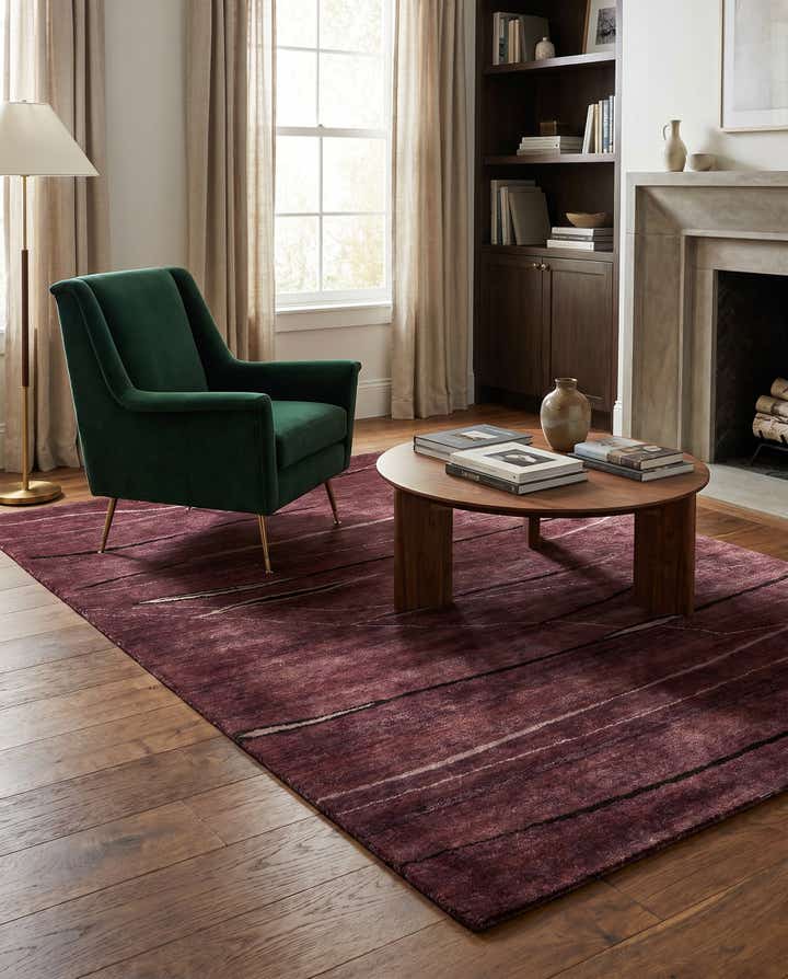 4' 9 x 6' 10 Hand Knotted Tibet Wool Rug