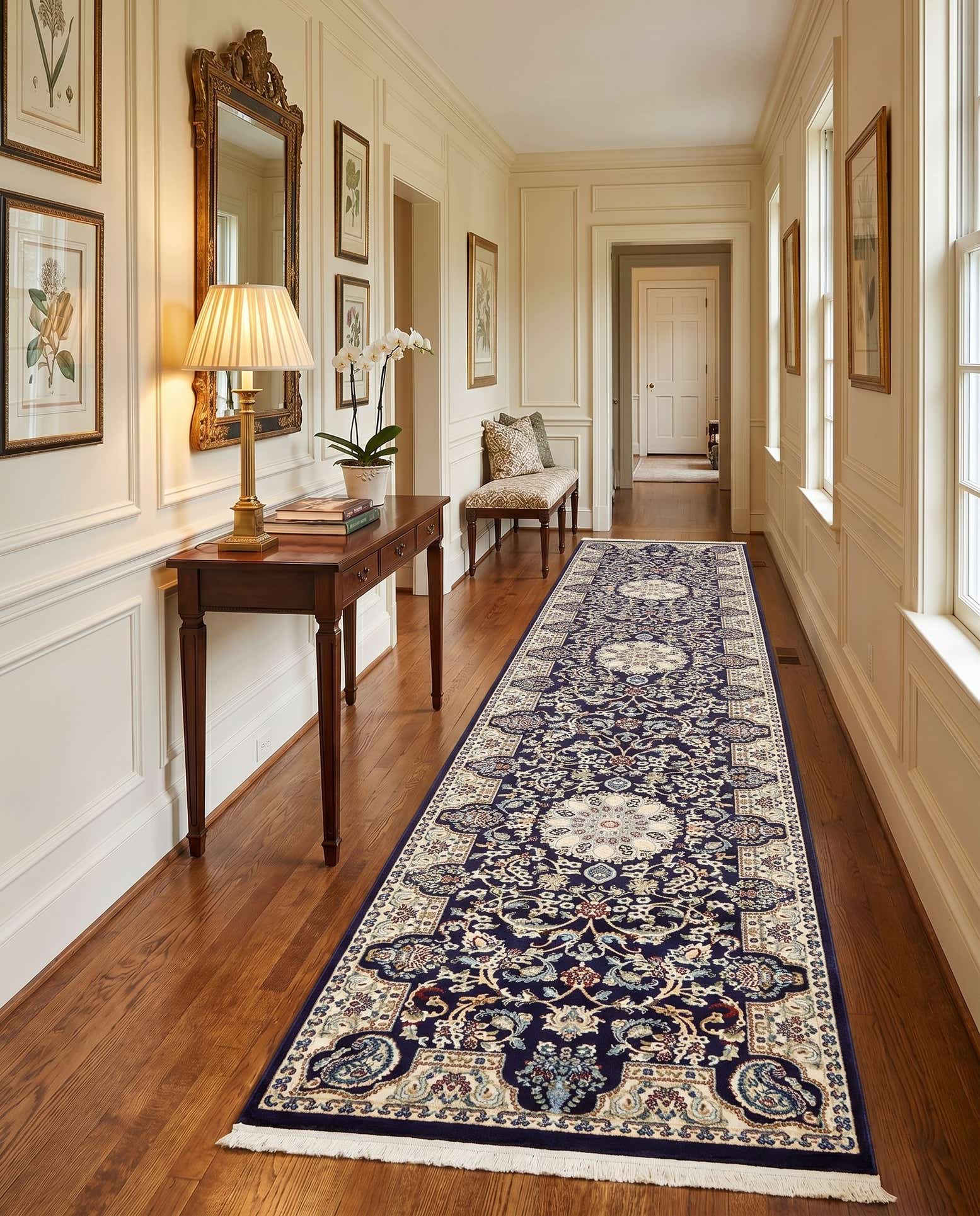 3' x 13' Nain Design Runner Rug