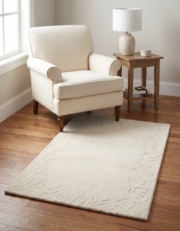 3' 1 x 4' 10 Hand Knotted Darya Wool Rug