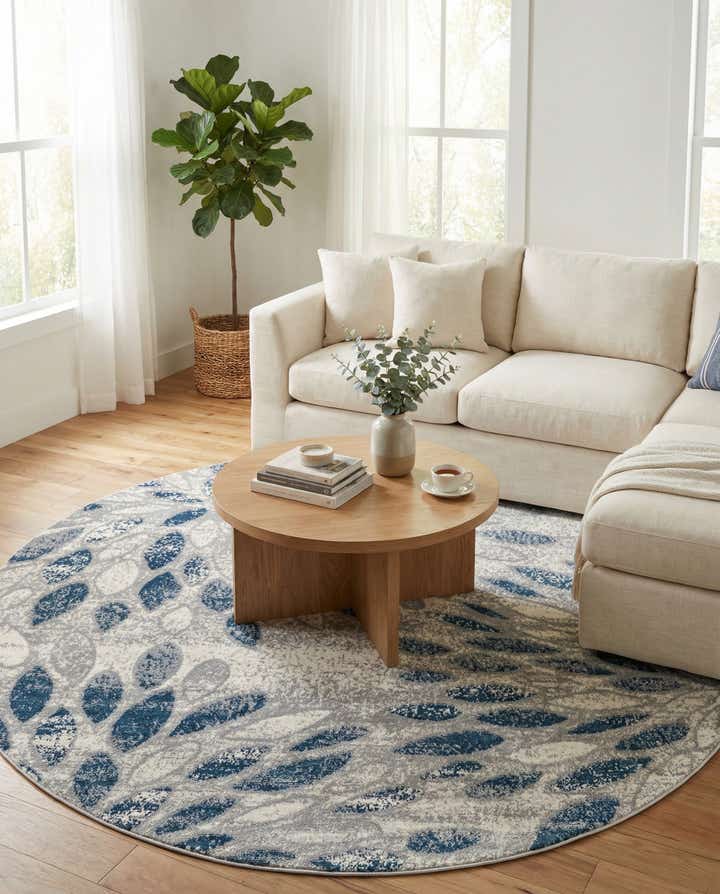 8' x 8' Charleston Round Rug