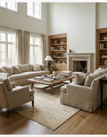 10' 3 x 13' 6 Hand Knotted Oushak Wool Rug