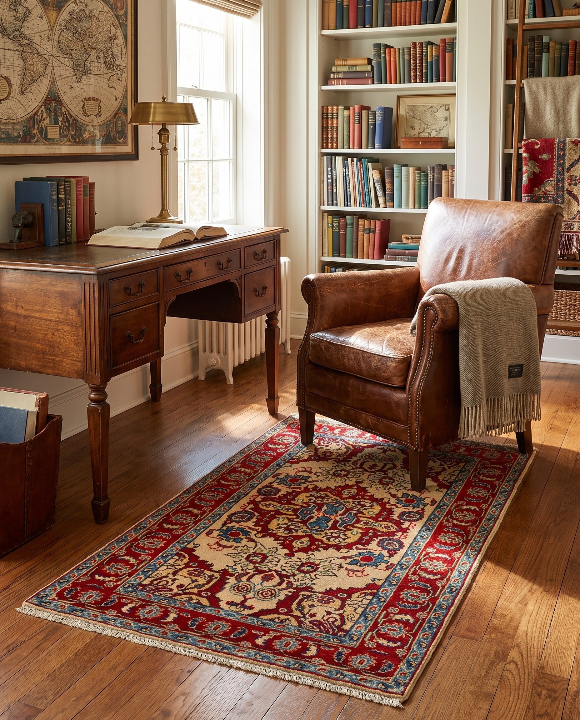 2' 11 x 4' 11 Hand Knotted Kazak Rug