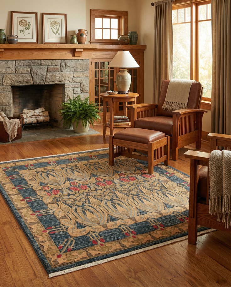 Detail image of 8' x 8' Chelsea Square Rug