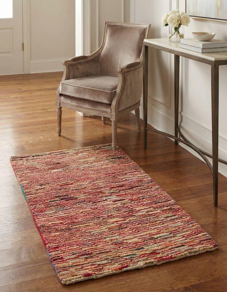 Detail image of 2' 10 x 4' 4 Hand Knotted Modern Ziegler Rug