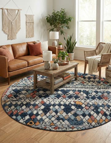 Morocco Round Rug