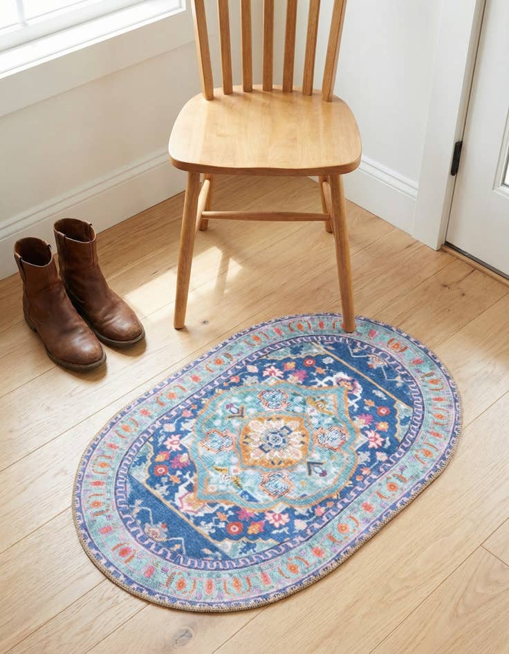 Detail image of 2' x 3' Timeless Oval Rug