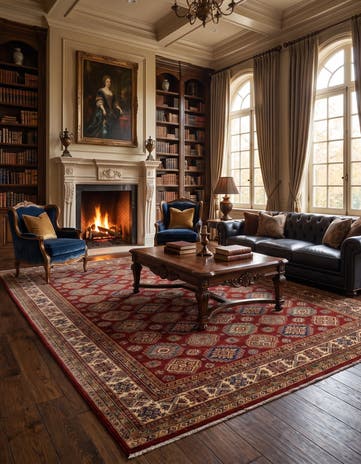 10' 4 x 14' 1 Hand Knotted Kazak Rug