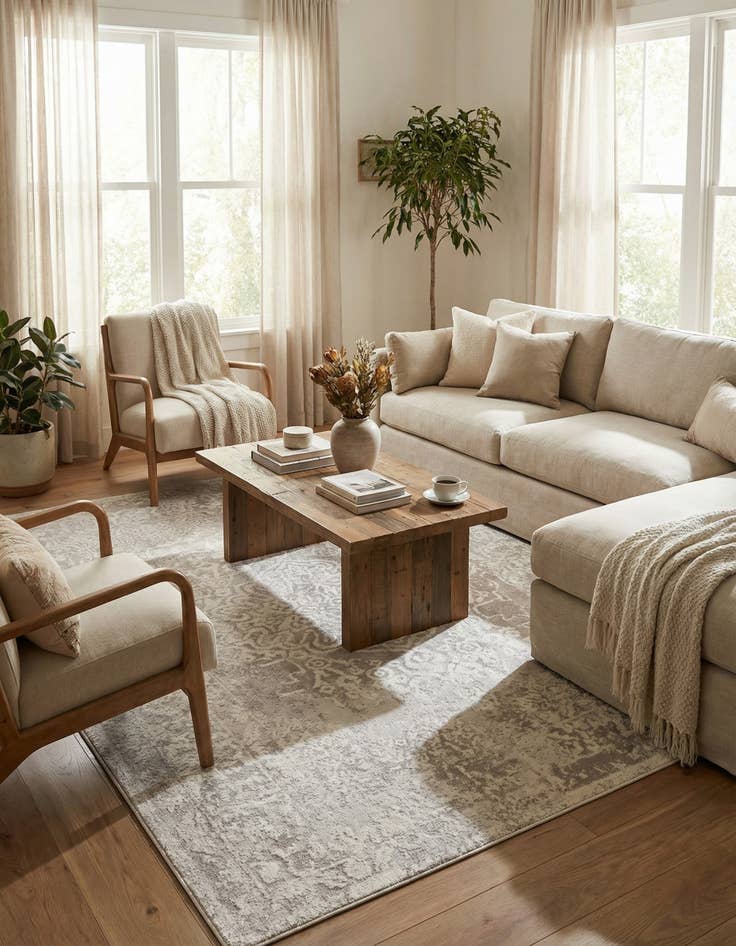 Detail image of 8' x 10' Oxford Rug