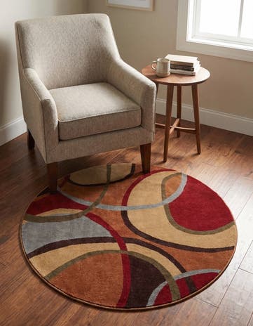 Cafe Round Rug