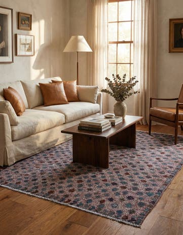 4' 10 x 6' 5 Hand Knotted Darya Wool Rug