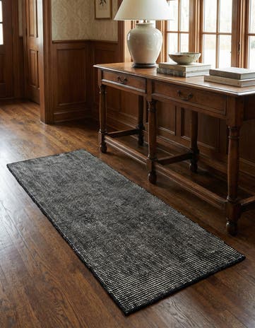 2' x 5' 1 Hand Woven Jill Zarin English Manor Farmhouse Wool Runner Rug