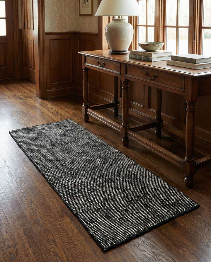 2' x 5' 1 Hand Woven Jill Zarin English Manor Farmhouse Wool Runner Rug