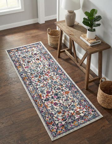 Ivory Budapest Runner Rug