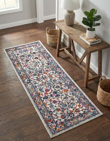 Ivory Budapest Runner Rug