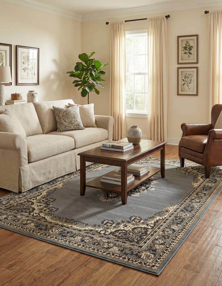 Detail image of 5' 3 x 8' Amaya Rug