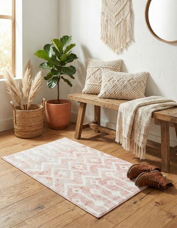2' x 3' Bohemian Trellis Rug