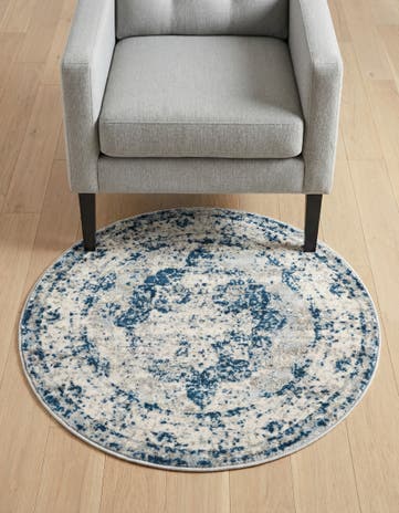 3' x 3' Monte Carlo Round Rug
