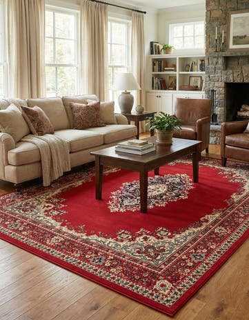 Red Amaya Rug