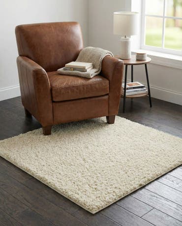  3' 3 x 3' 3 Everyday Shag Square Rug