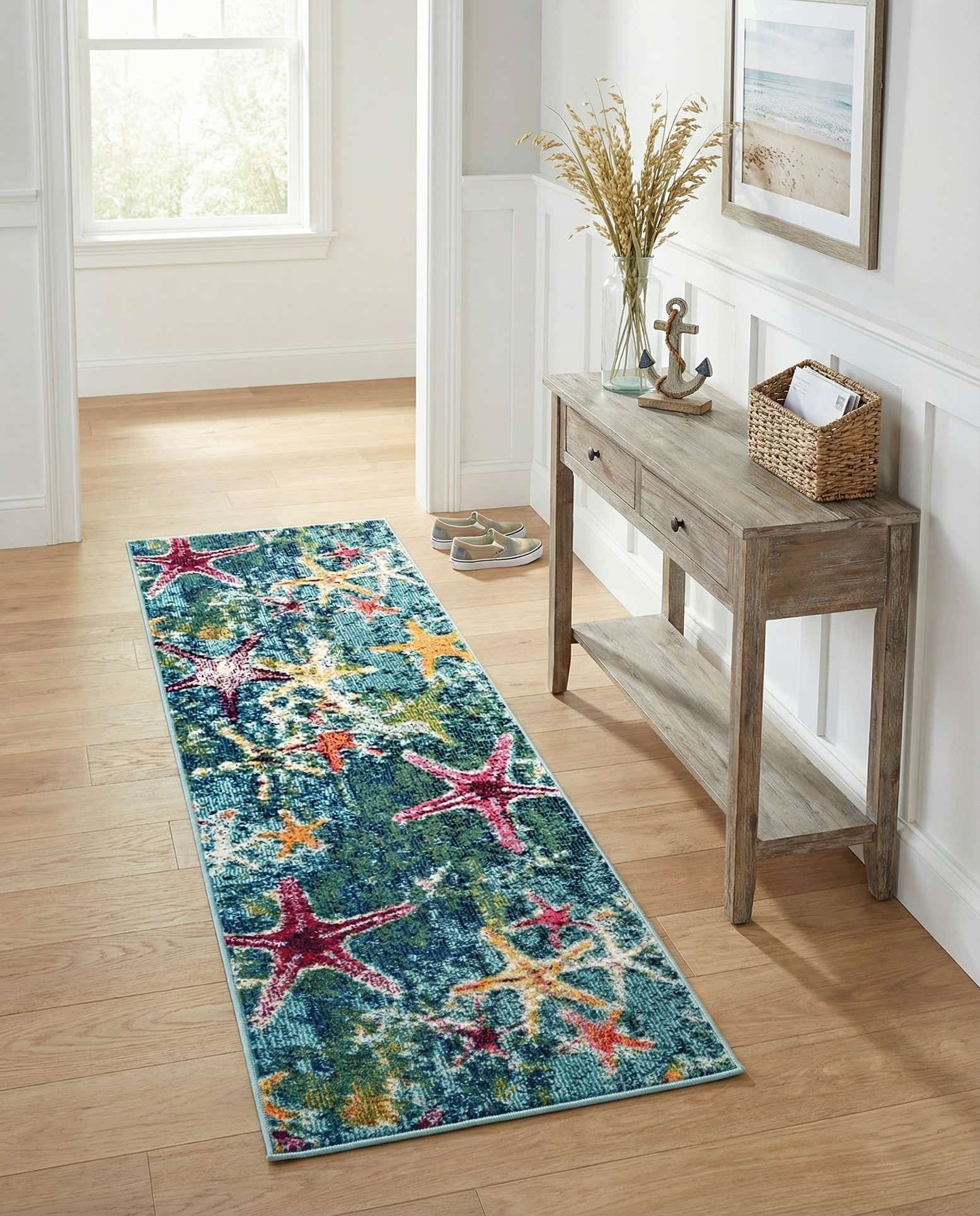 2' x 6' Washable Amalfi Runner Rug