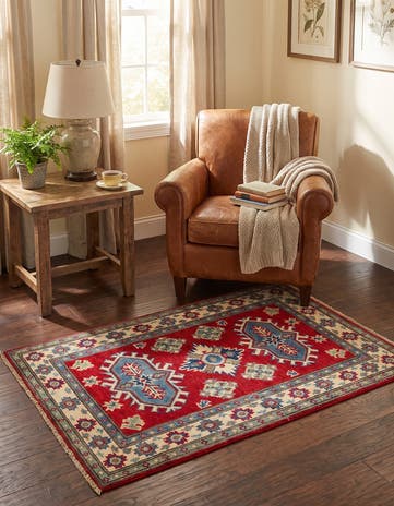 2' 1 x 3' 1 Hand Knotted Kazak Rug