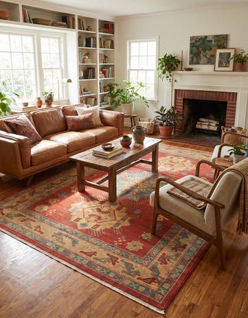 9' x 12' Sara Rug
