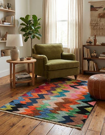 2' 8 x 4' 3 Hand Knotted Balouch Wool Rug