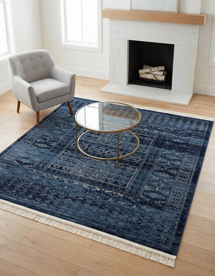 Detail image of 6' x 6' Kennedy Square Rug