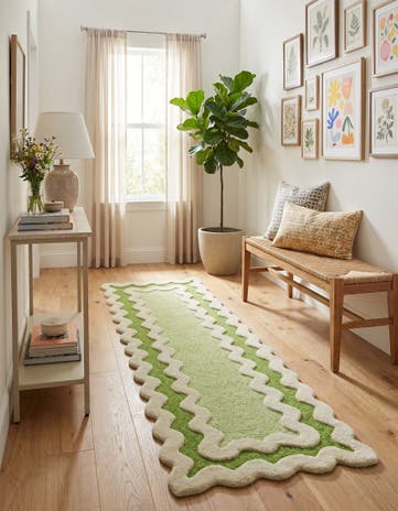 2' x 6' 1 Happy Rugs Wool Runner