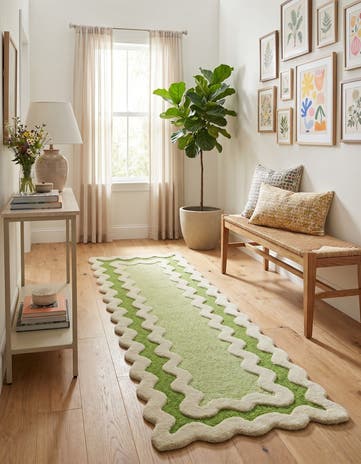 2' x 6' 1 Happy Rugs Wool Runner